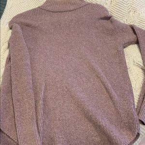 American Eagle dusty rose sweater
